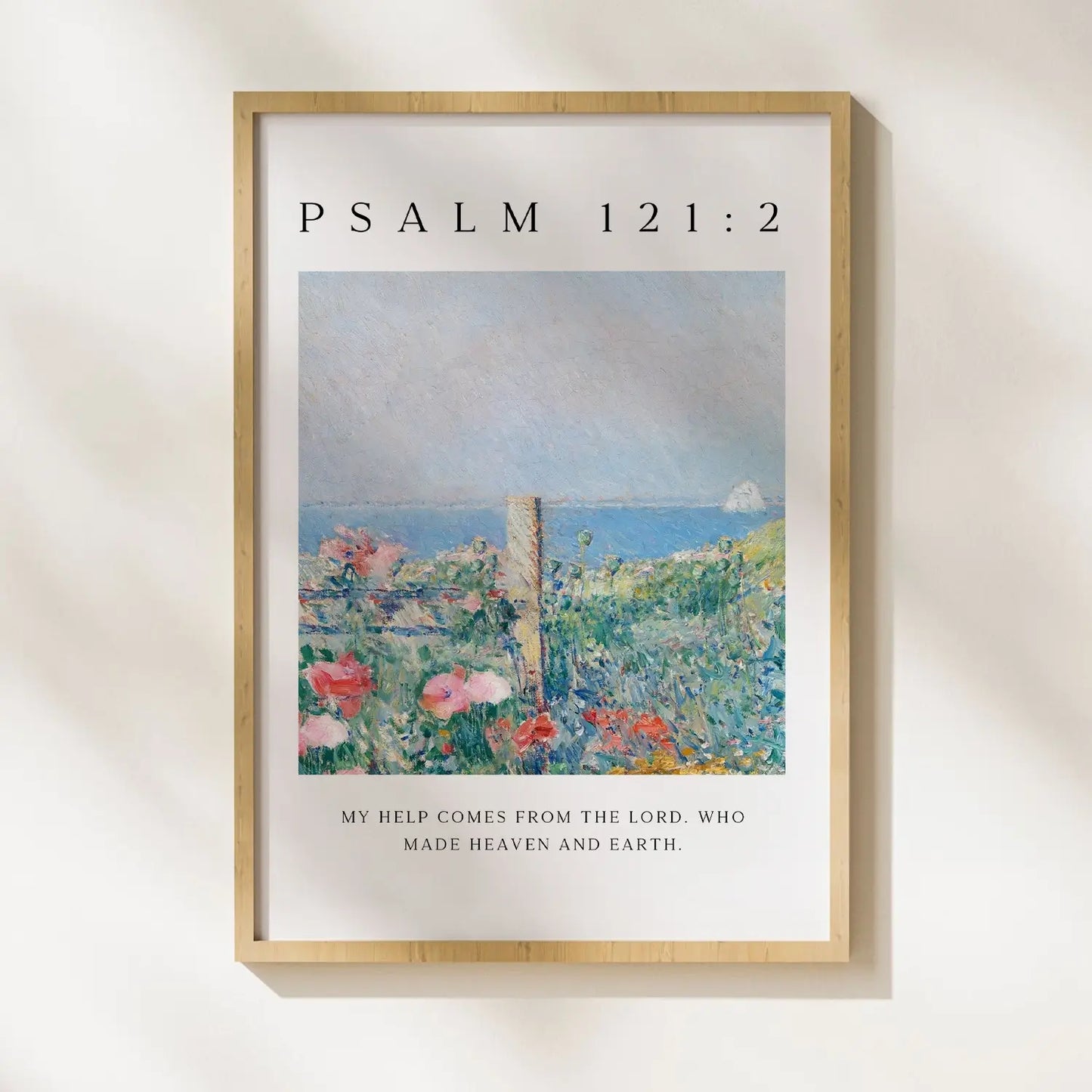 Divine Assistance | Christian Wall Art | Psalm 121:2 Print