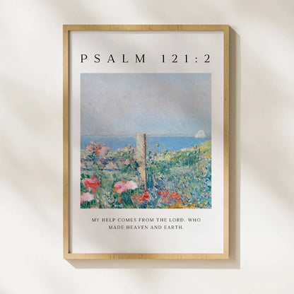 Divine Assistance | Christian Wall Art | Psalm 121:2 Print