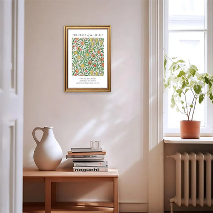 Spiritual Growth | Christian Wall Art | Galatians 5:22-23 | Scripture Print
