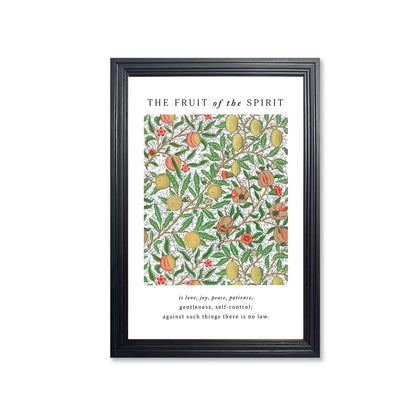 Spiritual Growth | Christian Wall Art | Galatians 5:22-23 | Scripture Print
